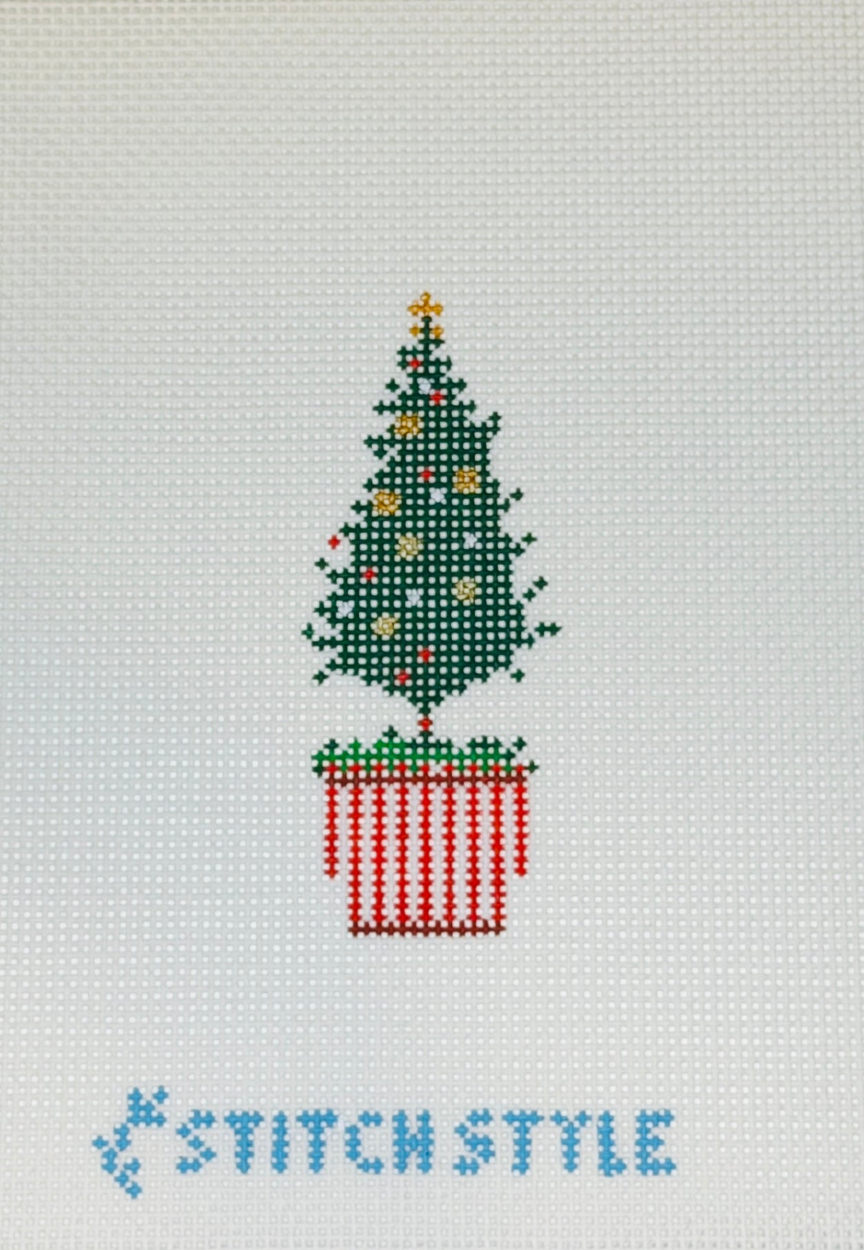 Christmas Tree in Planter