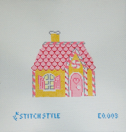 Pink Gingerbread House