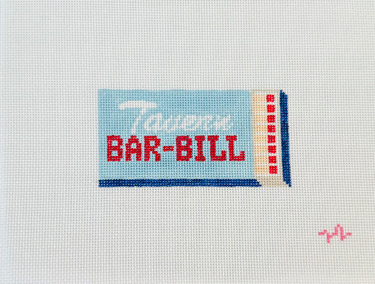 Bar Bill Matchbook