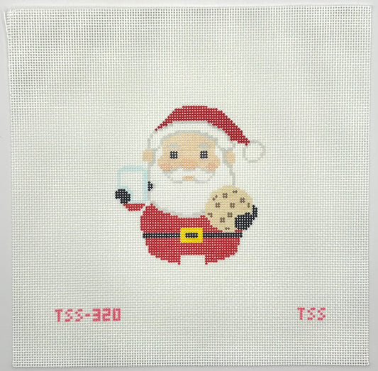 Cookies and Milk Santa by The Sassy Stitcher