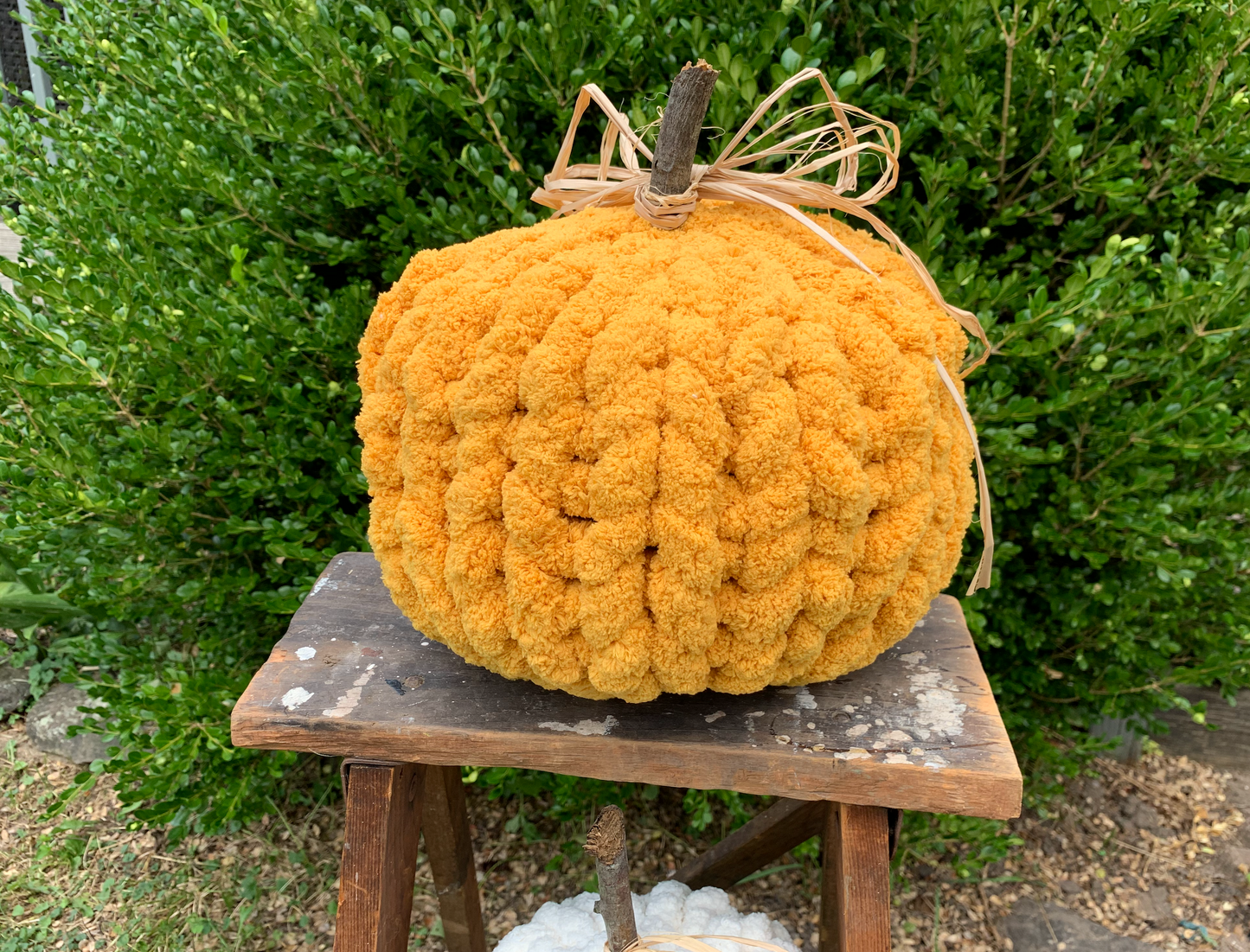 Chunky Knit Pumpkin Tutorial | Hand Knit Pumpkin | Chunky Pumpkin Kit