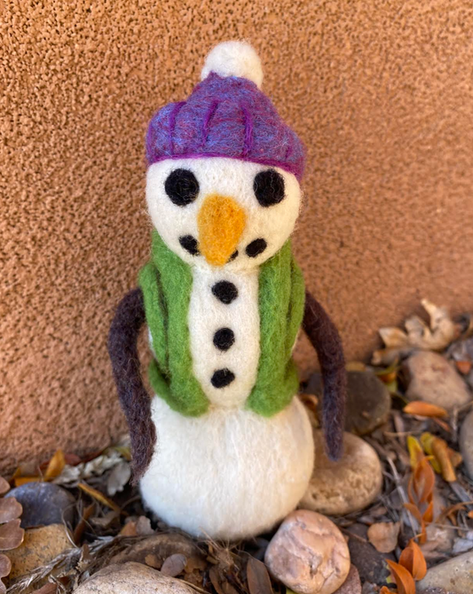 Needle Felt Snowman Class December 14