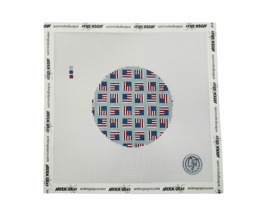 USA Flag Round