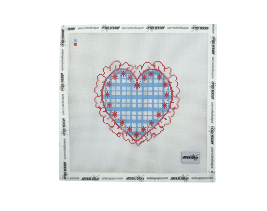 Gingham Heart