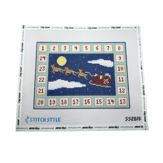 Santa Reindeer Advent Calendar