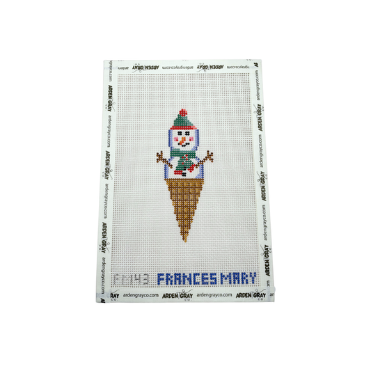 Ice Cream Snowman