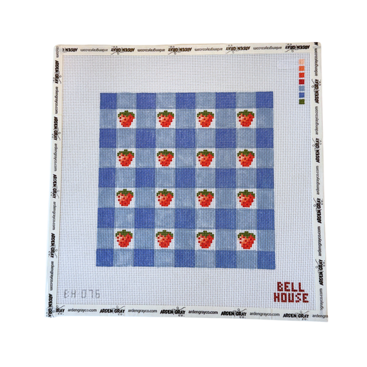 Strawberry Plaid 8"