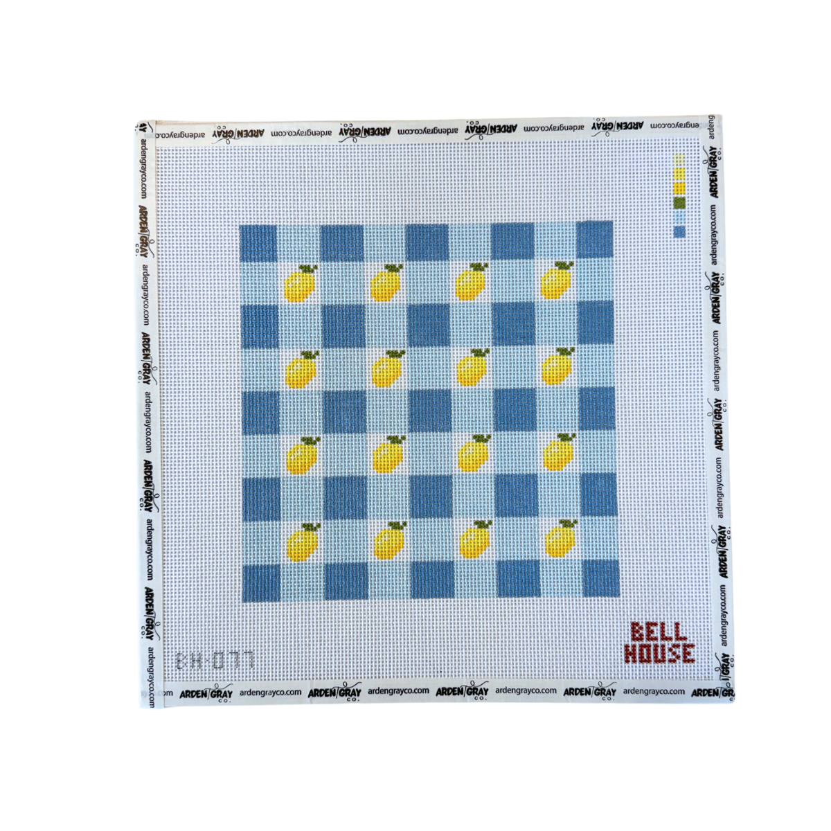 Lemon Plaid 8"
