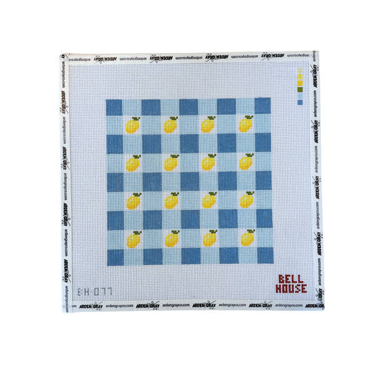 Lemon Plaid 8"