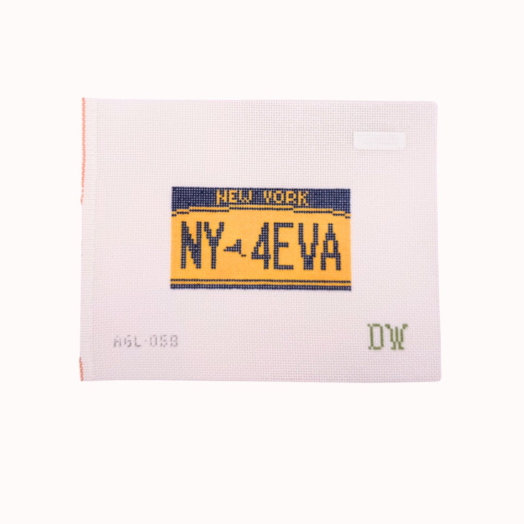NY 4EVA Plate