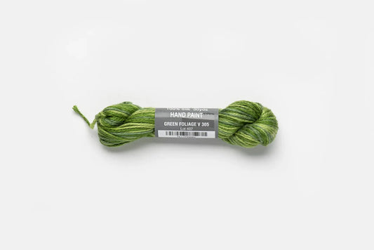 Pepper Pot Silk Variegated Green Foliage 305